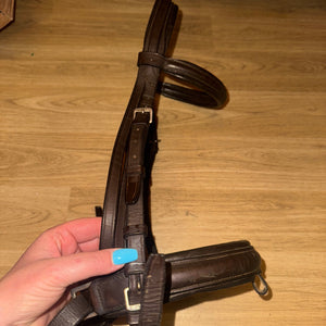 Heritage English Leather Cob Bridle - BROWN #2001