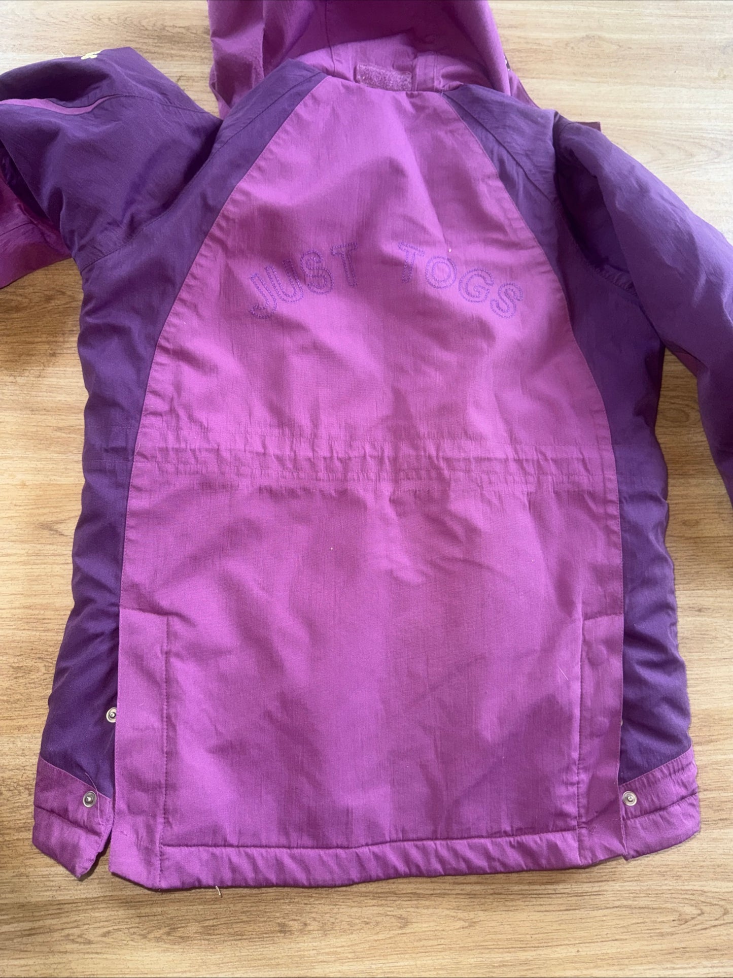 Just Togs Purple Warm 11/12 Yrs Horse Riding Jacket Coat | Second Hand Rider