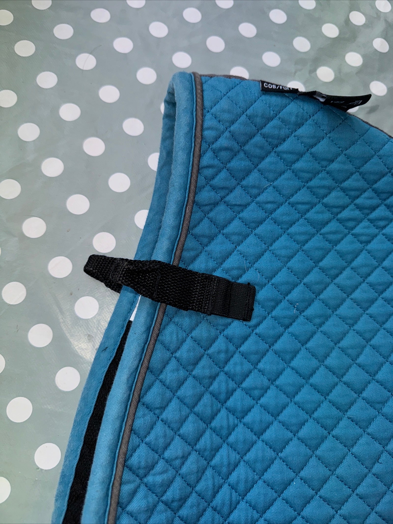 Hy Sport Size Cob To Full Blue Saddle Pad