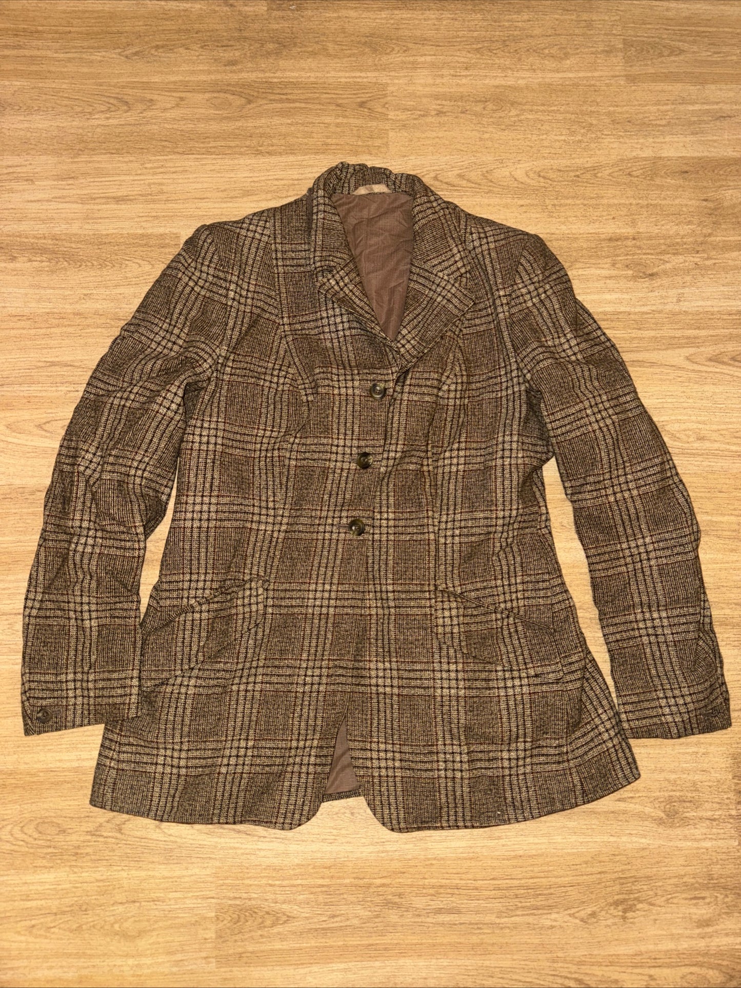 Harry Hall Vintage Ladies 30” 32” Tweed Show Jacket 2nd Hand Horse Riding #116