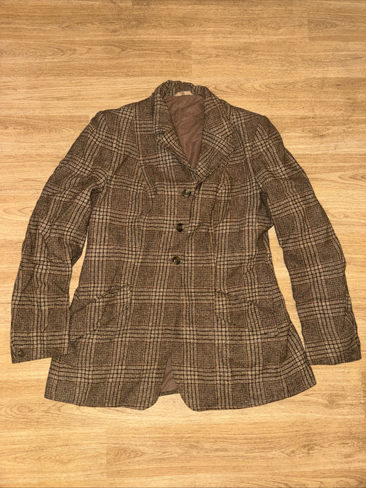 Harry Hall Vintage Ladies 30” 32” Tweed Show Jacket 2nd Hand Horse Riding #116