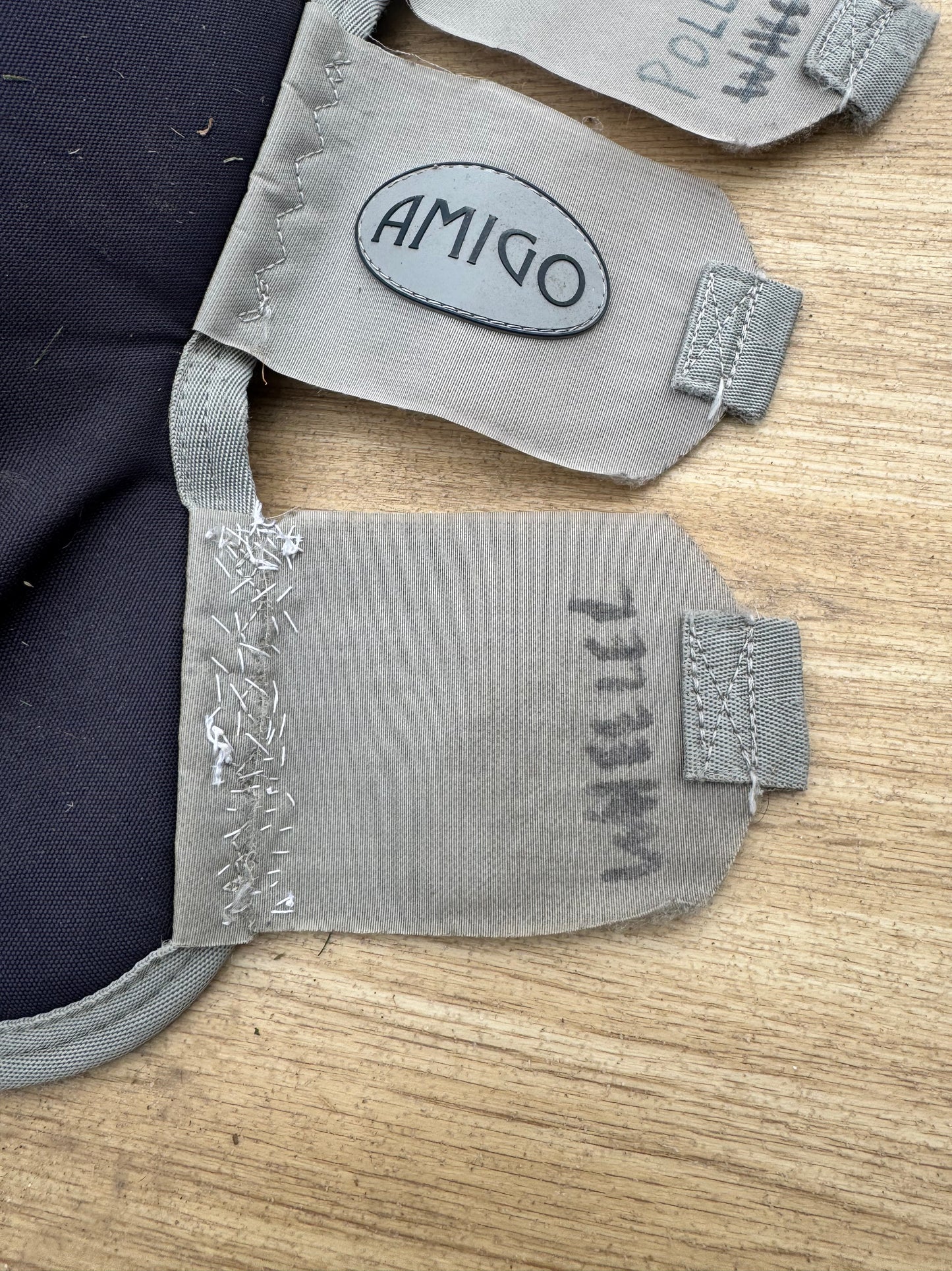 Amigo Grey Pony Size Set Of 4 Travel Boots Fronts Rears Second Hand Tack