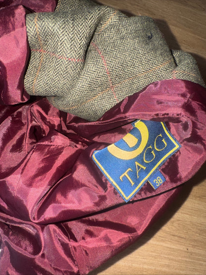Tagg Dark Green Tweed Show Jacket Ladies 38” | Horse Show Showing #51