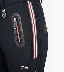Premier Equine Mini Ralla Girl's Full Seat Gel Riding Breeches - Black or Navy