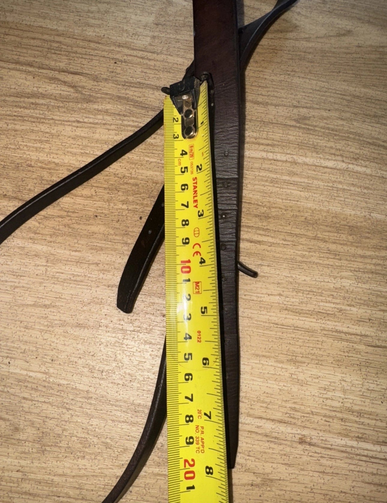 English Leather Brown Full Size Headpiece #555