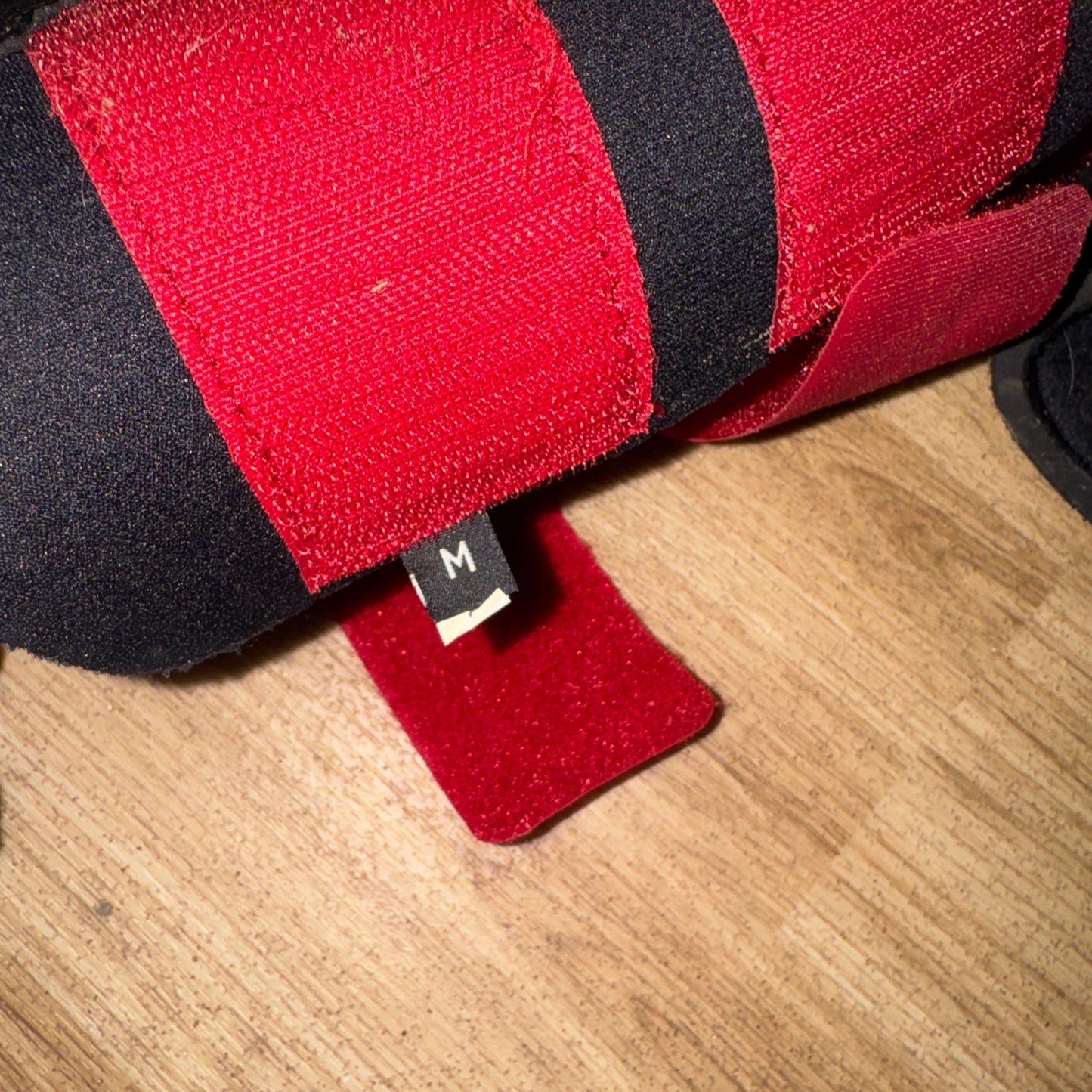 Lemieux Chilli Red Size Medium Brushing Boots Horse Equestrian Tack