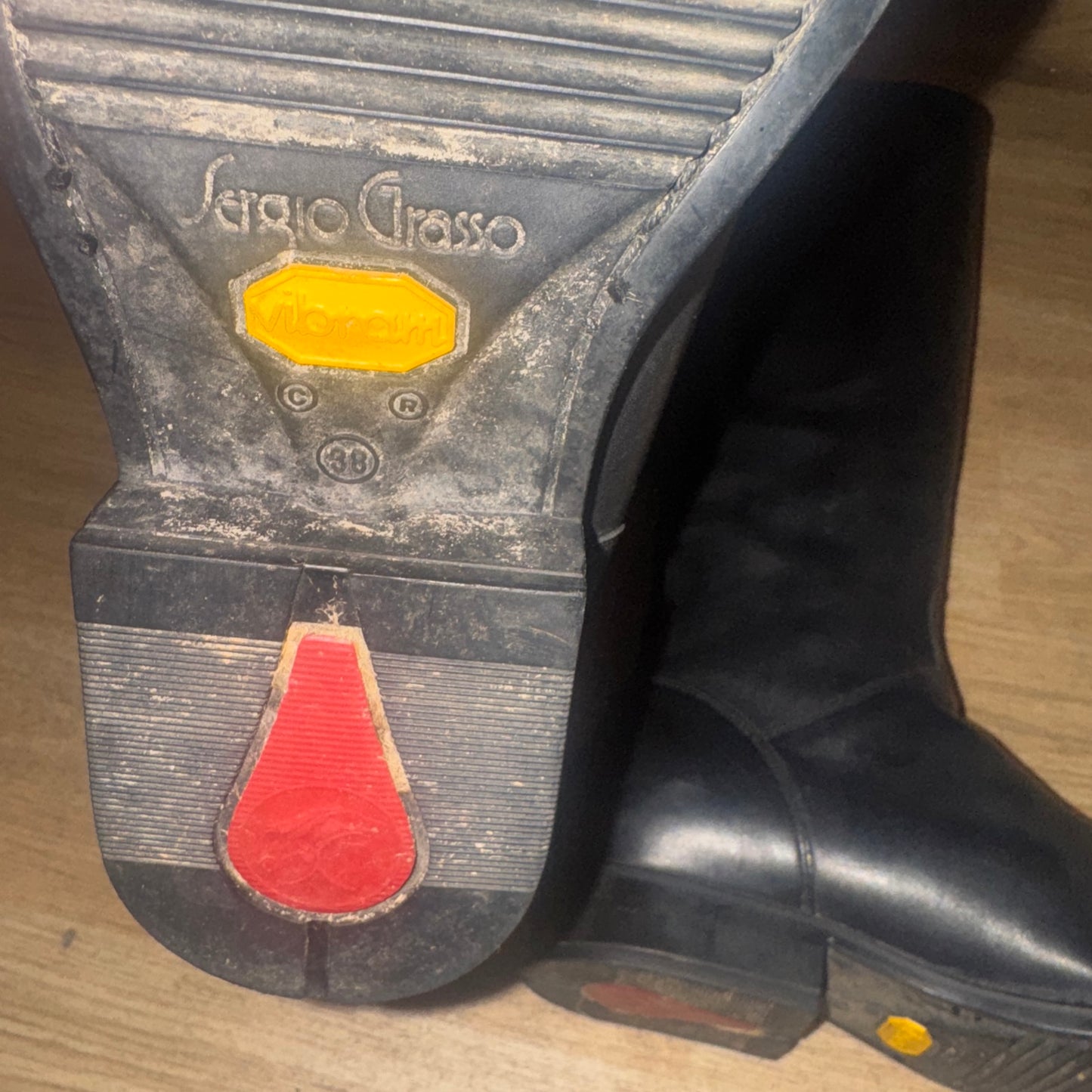 Sergio Grasso Ladies Size 5 Narrow Leg Riding Boots