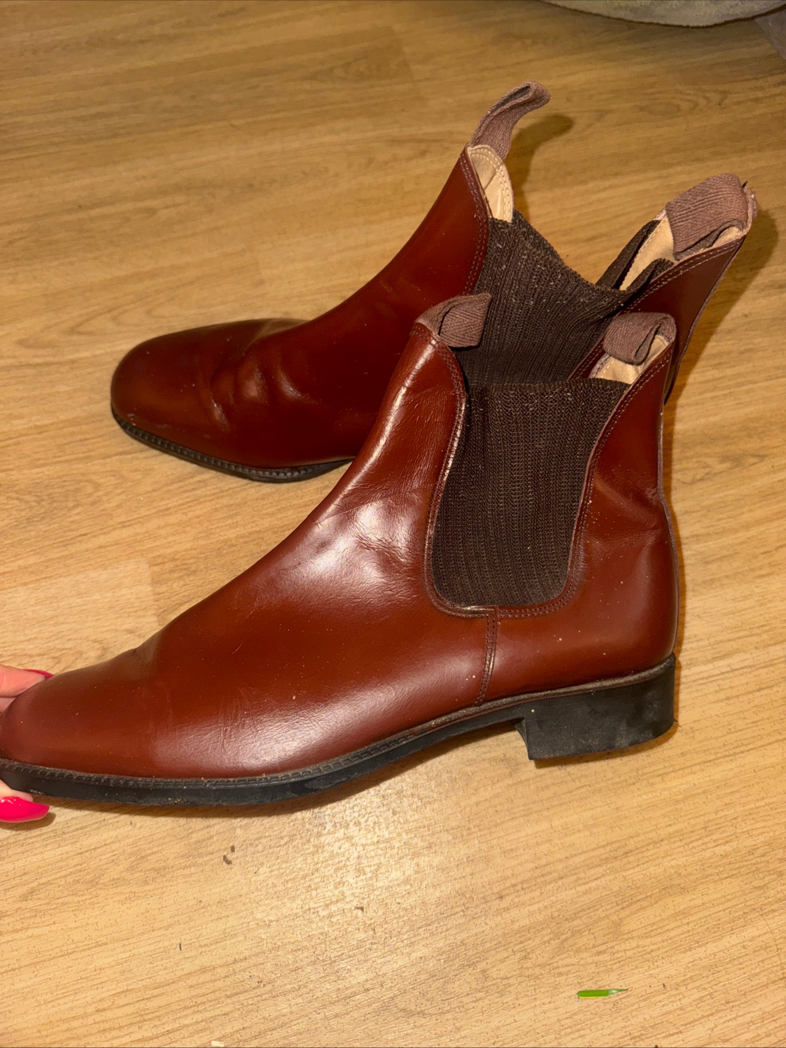 Loveson Size 9 Brown Jodphur Boots - Free Post