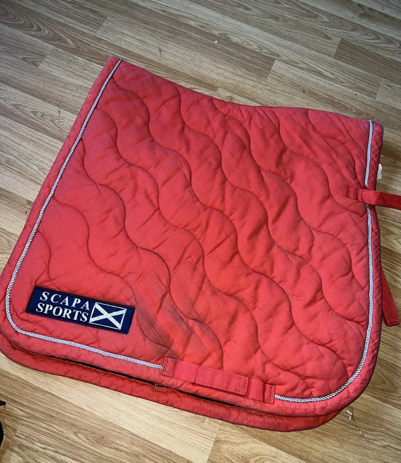 Scarpa Sports Orange Full Dressage Saddle Pad - Free Post