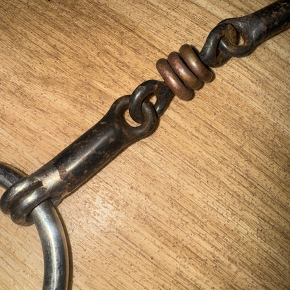 Sweet Iron Loose Ring Snaffle & Rollers 5.5” NEW