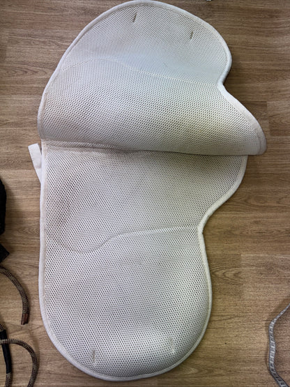 Koda BREATHABLE Full Size White Numnah - Top Quality