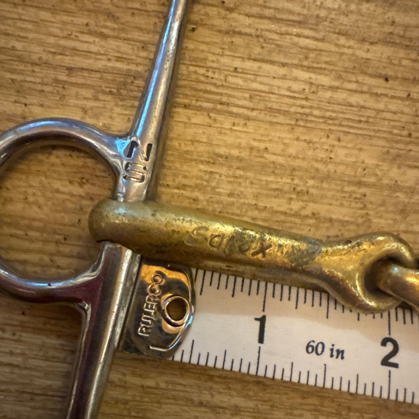 Neue Schule Pony Sized 4.5” Full Cheek Trans Angled Snaffle | Tiny Rings Tack