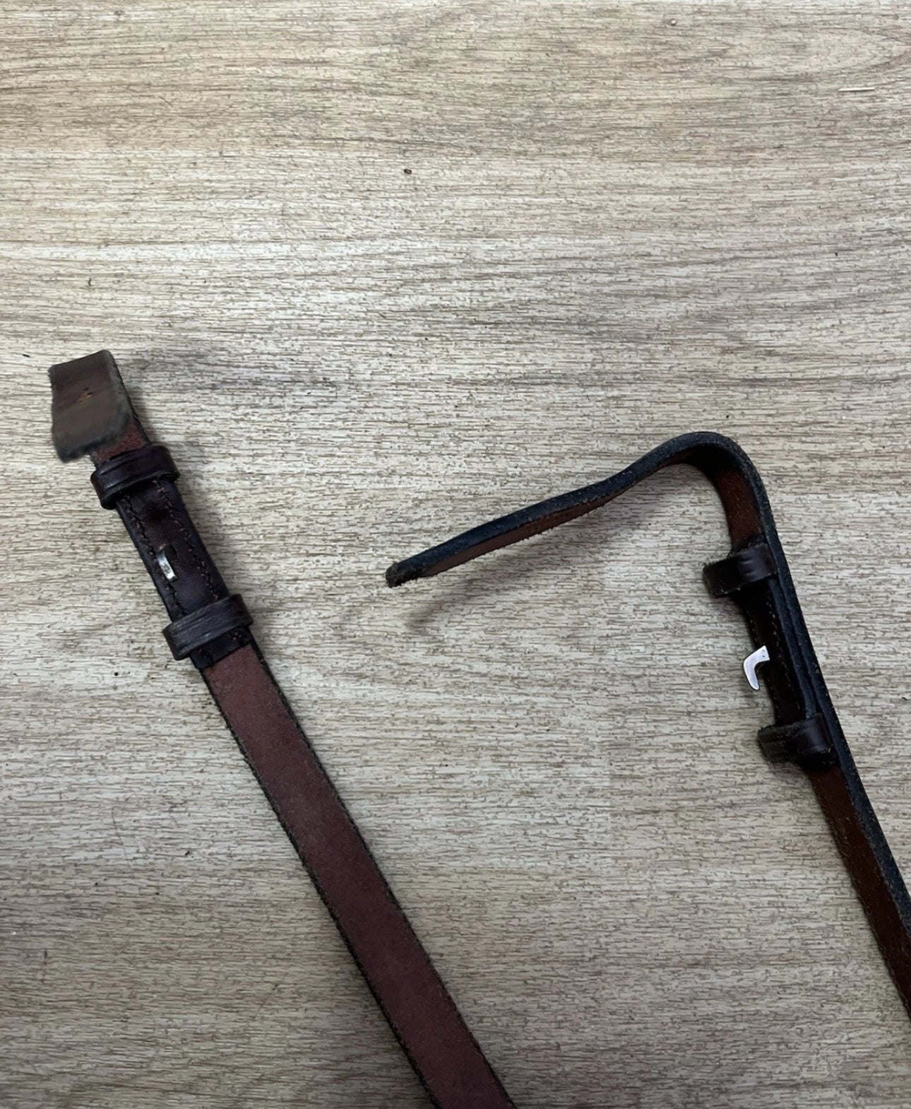 Brown Rubber Full Size Reins #6