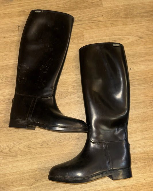 Aigle Long Rubber Riding Boots - SIZE 6