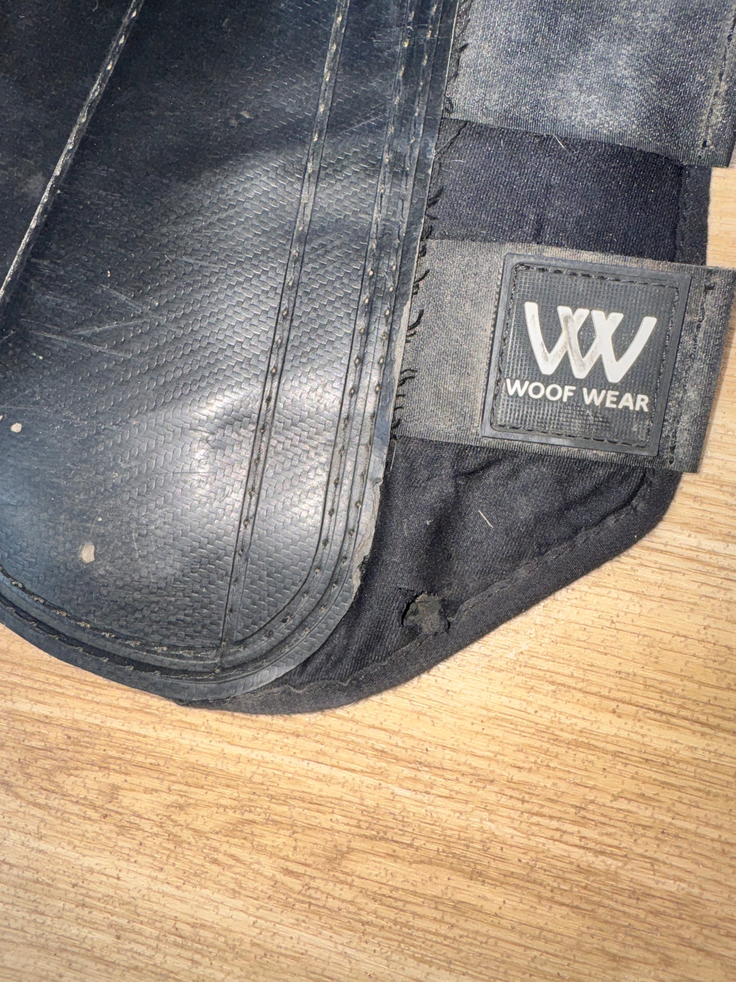 Woof Wear Double Closure Medium Brushing Boots | Second Hand Horse Tack
