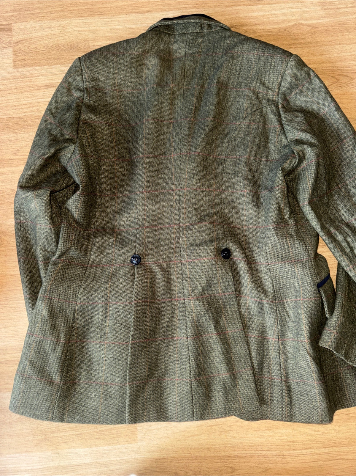 Tagg Dark Green Tweed Show Jacket Ladies 38” | Horse Show Showing #51