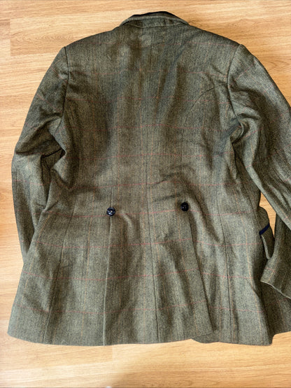 Tagg Dark Green Tweed Show Jacket Ladies 38” | Horse Show Showing #51