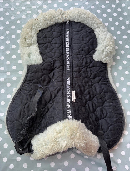 Hkm Sports Wool Cob Half Pad - Free Post