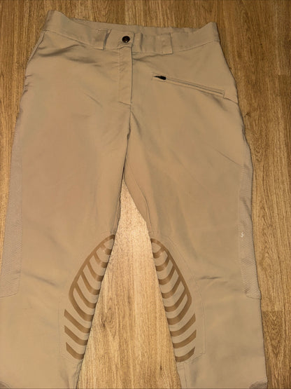 Dublin Summer Weight Ultra Lightweight Beige Ladies 26” 8 Breeches