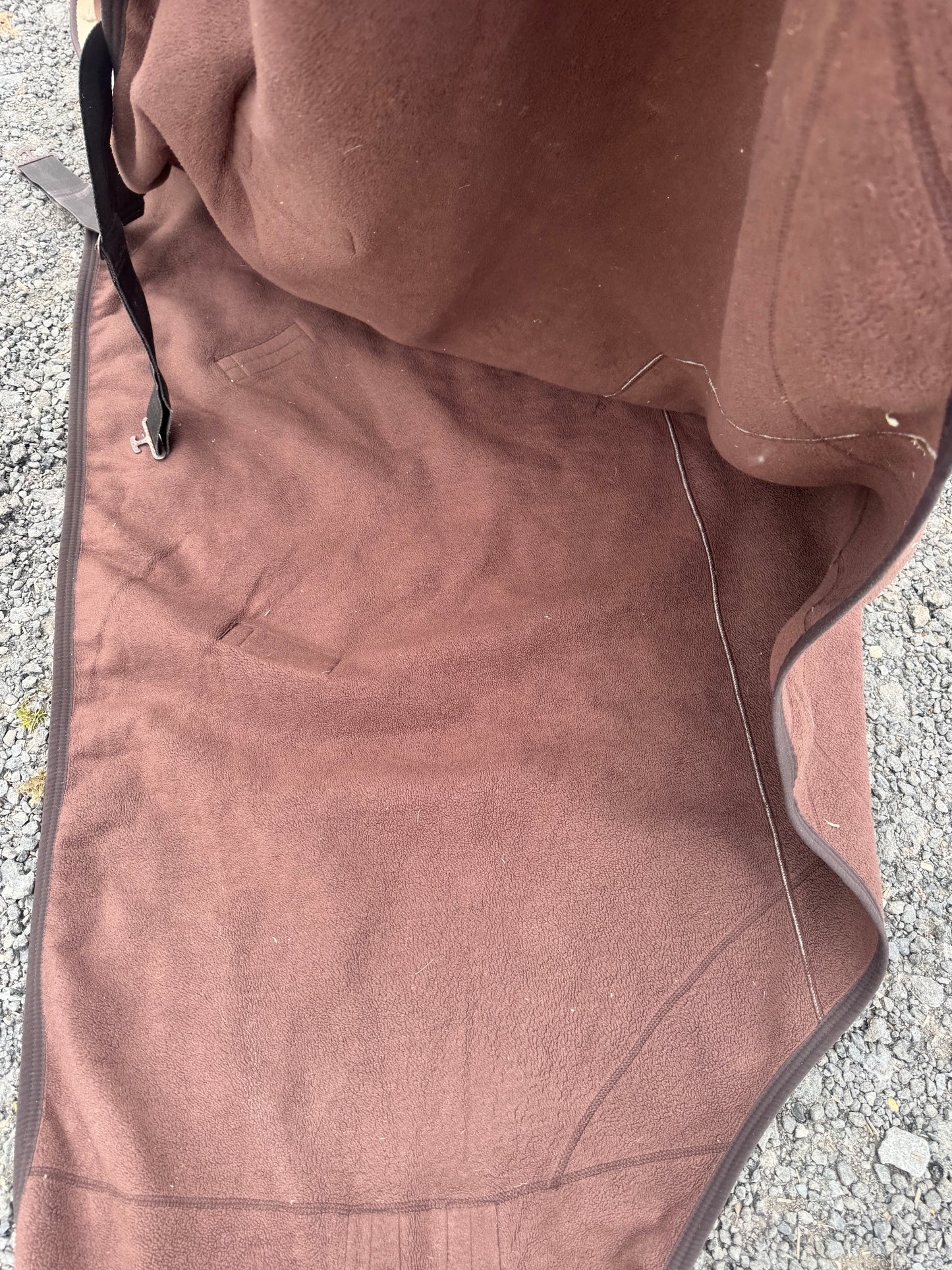 Rambo Newmarket Fleece Rug 6’0 Travel Cooler Stable Second Hand Cob Horse Tack