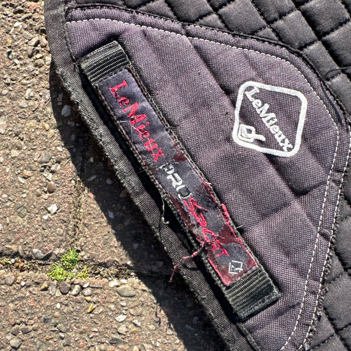 Lemieux S/M Black Dressage Saddle Pad - Free Postage