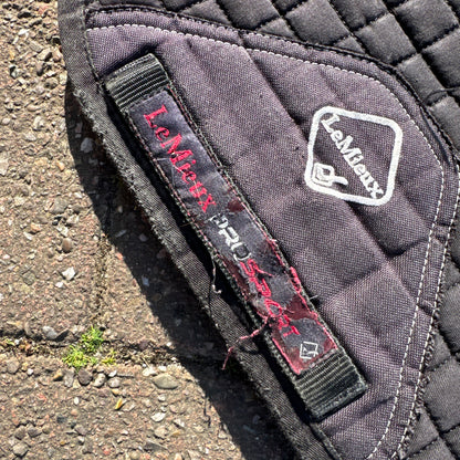 Lemieux S/M Black Dressage Saddle Pad - Free Postage