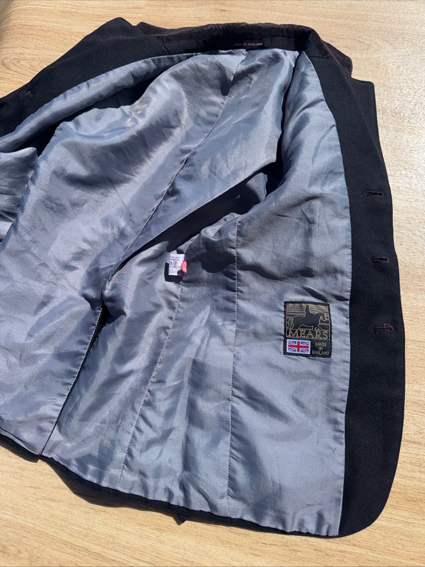 Mears Childs 28” Black Show Jacket British Top Brand Second Hand Horse Rider #98