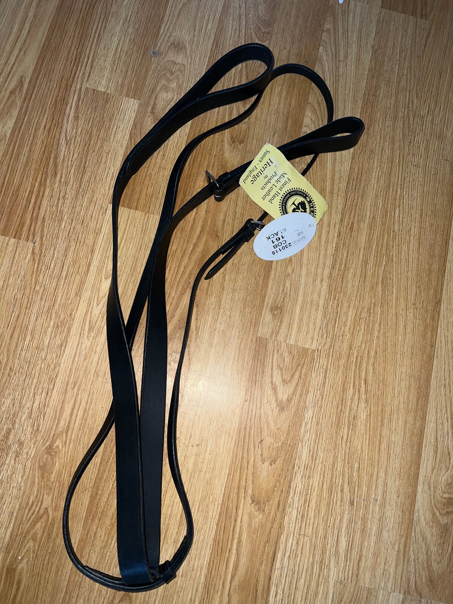 Heritage Black Cob Standing Martingale