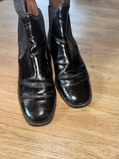 Loveson Size 6.5 Black Jodphur Boots - Free Postage