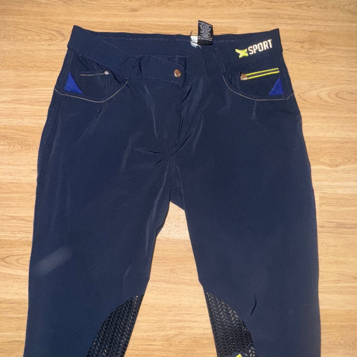 Hy Equestrian Sport X Navy Ladies 34” Breeches