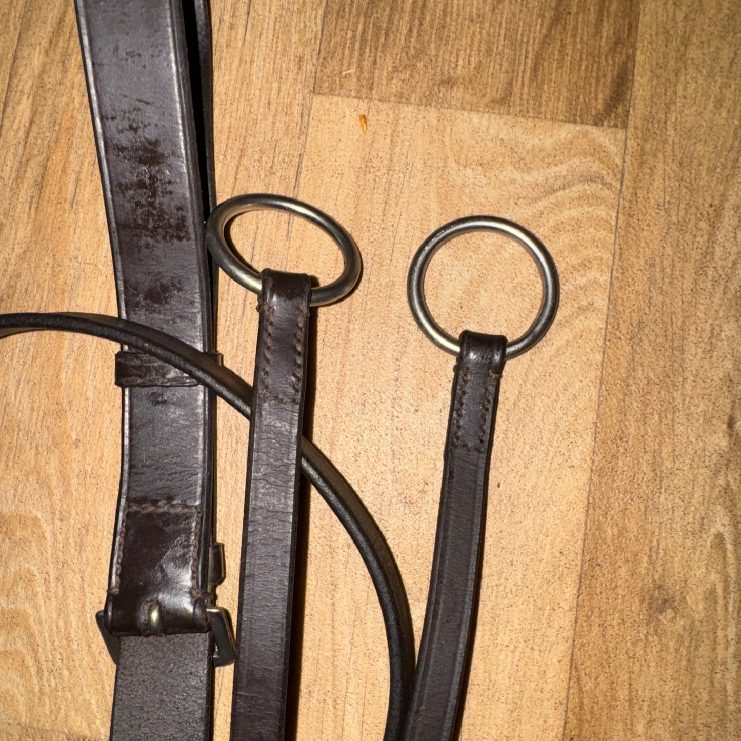 English Leather Havana Brown Running Martingale | Size Cob #44