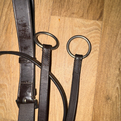 English Leather Havana Brown Running Martingale | Size Cob #44