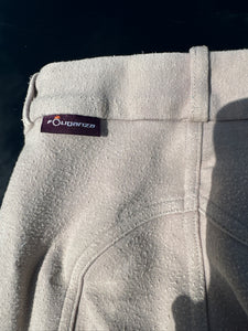 Fouganza Age 10 Beige Breeches - 135/145cm