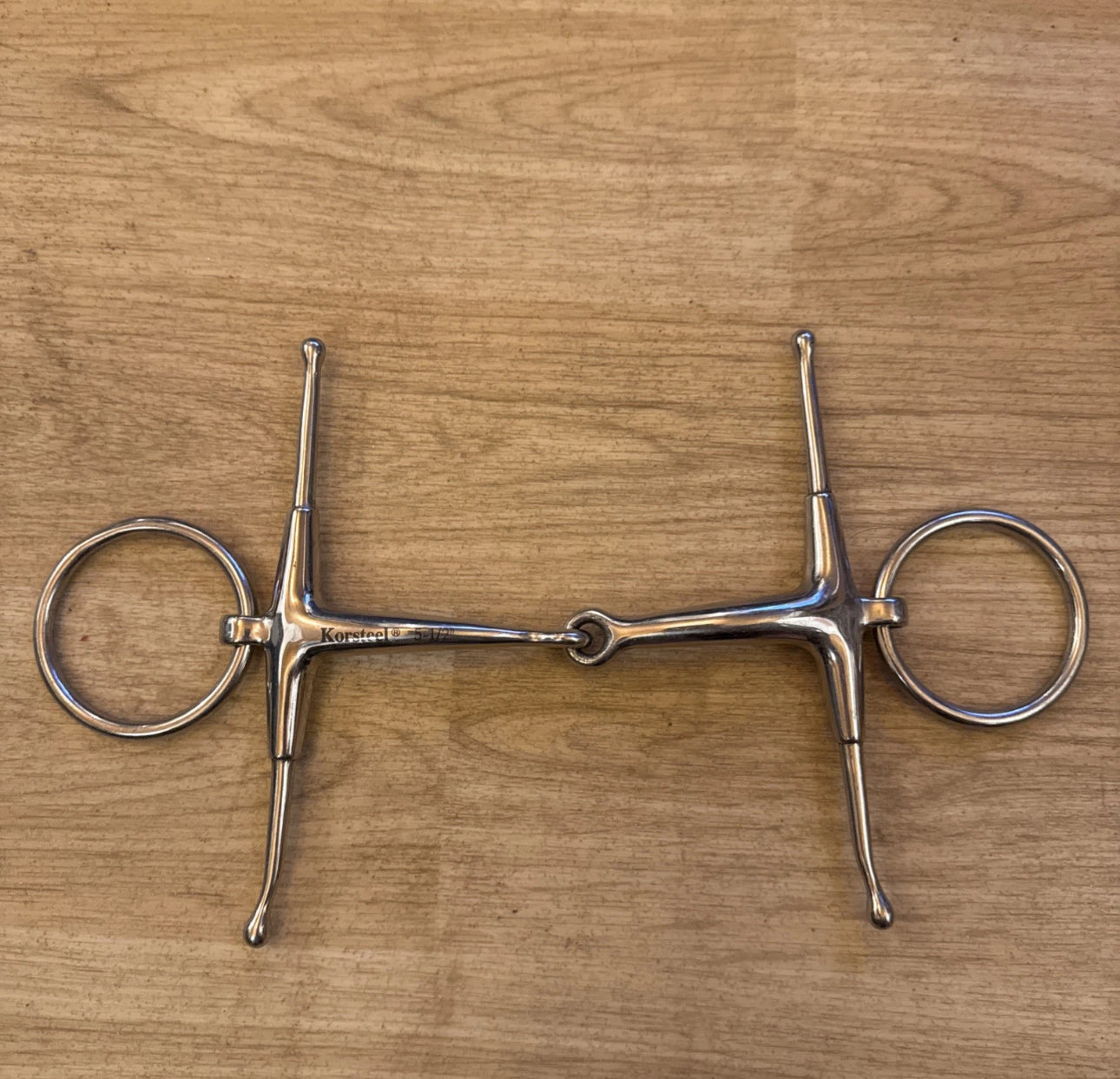 Korsteel Jointed Fulmer Snaffle 5.5” - Like Full Cheek