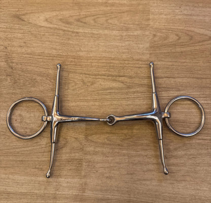 Korsteel Jointed Fulmer Snaffle 5.5” - Like Full Cheek