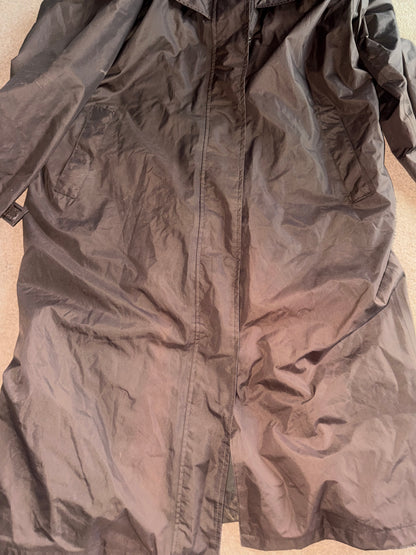 Sherwood Forest Brown Ladies Size 18 Long Riding Rain Coat Ride On
