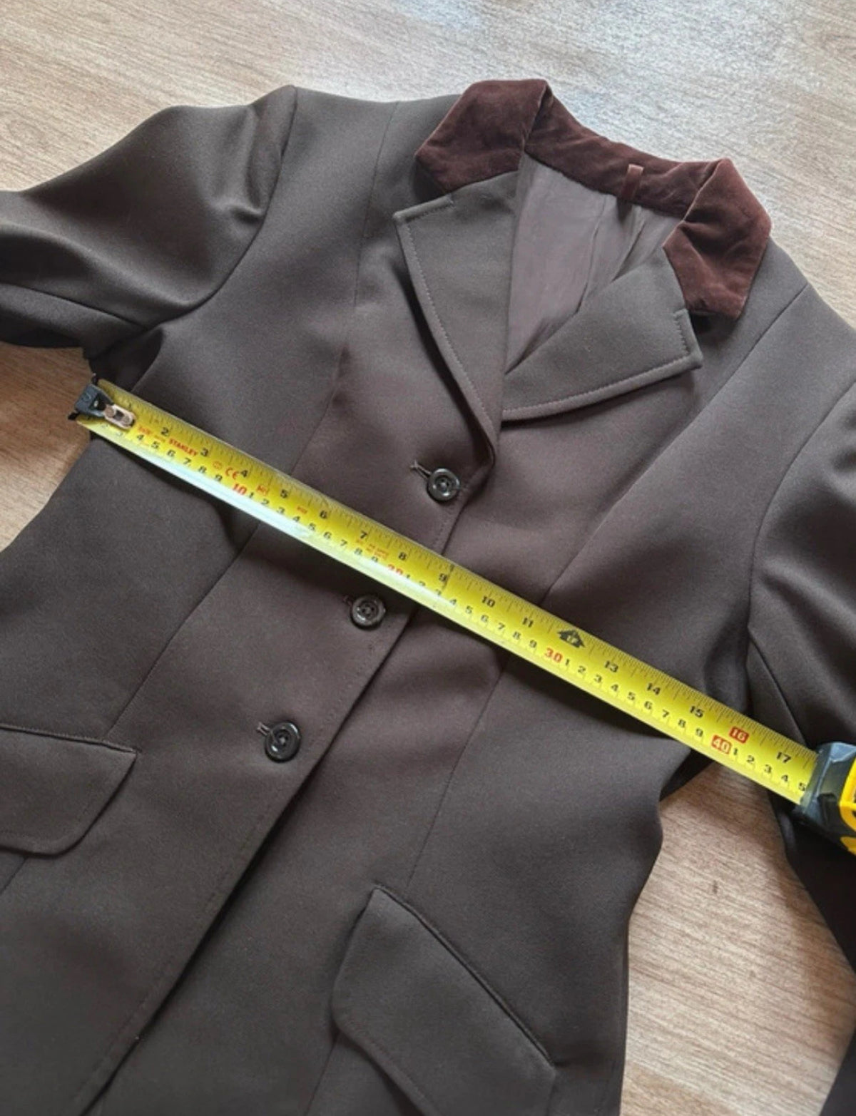 Brown Size 32” Chest Horse Riding Show Jacket #24