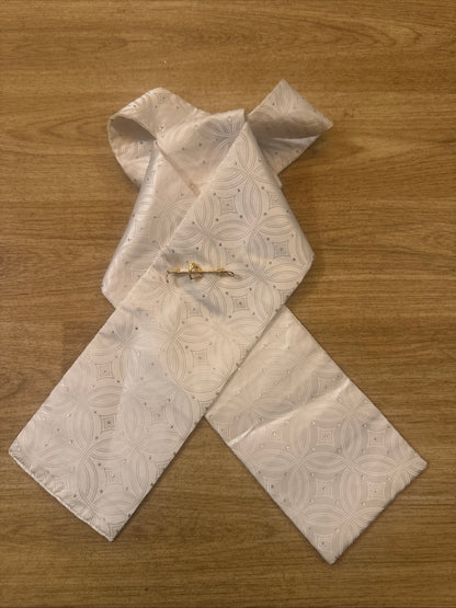 Shires Embossed Stock & Stock Pin | Beautiful Large