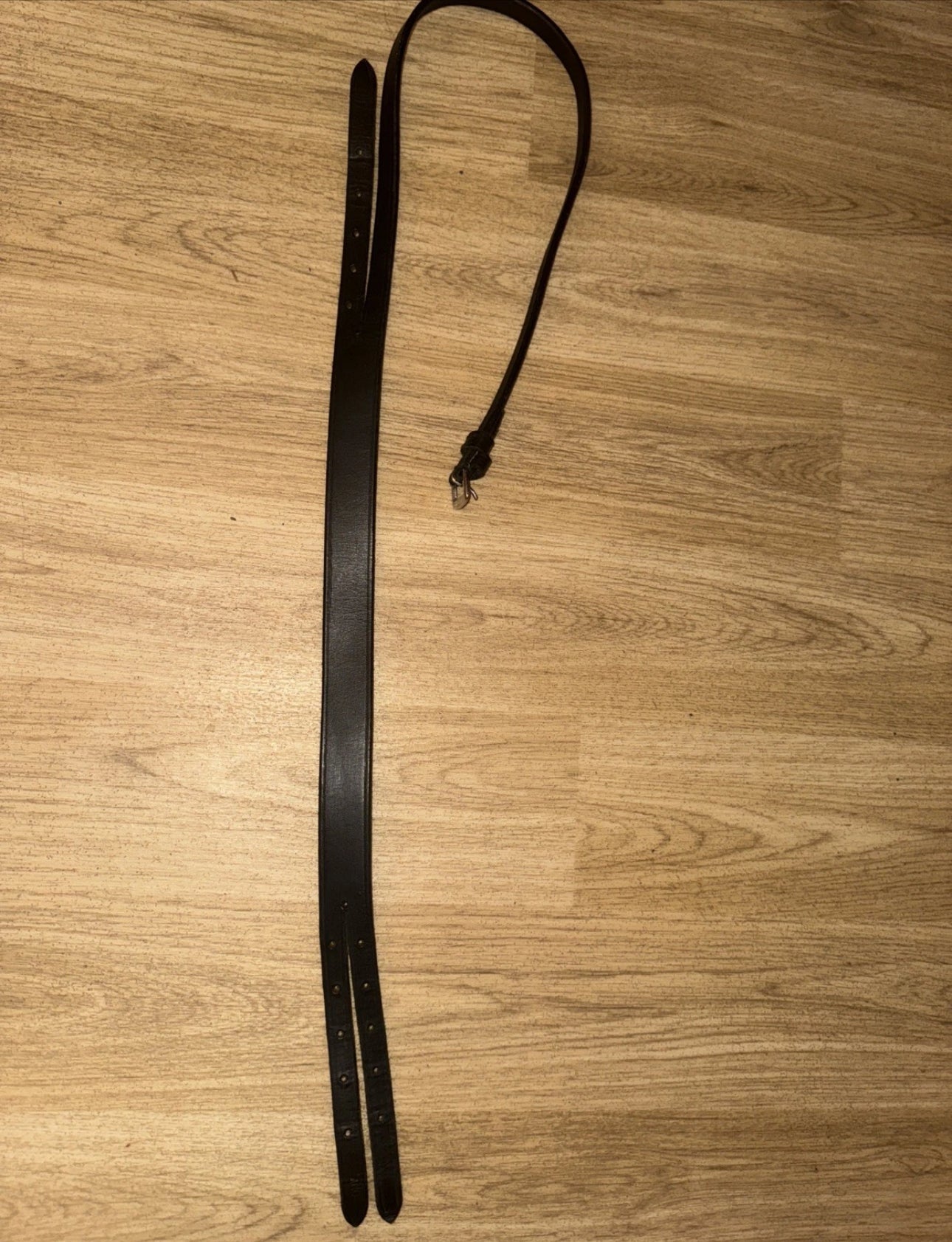 English Leather BLACK Pony Headpiece -  #443