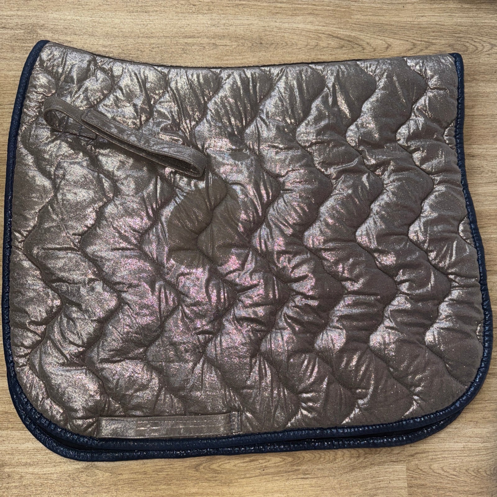 Cavallino Marino Metallic Dressage Saddle Pad - Full