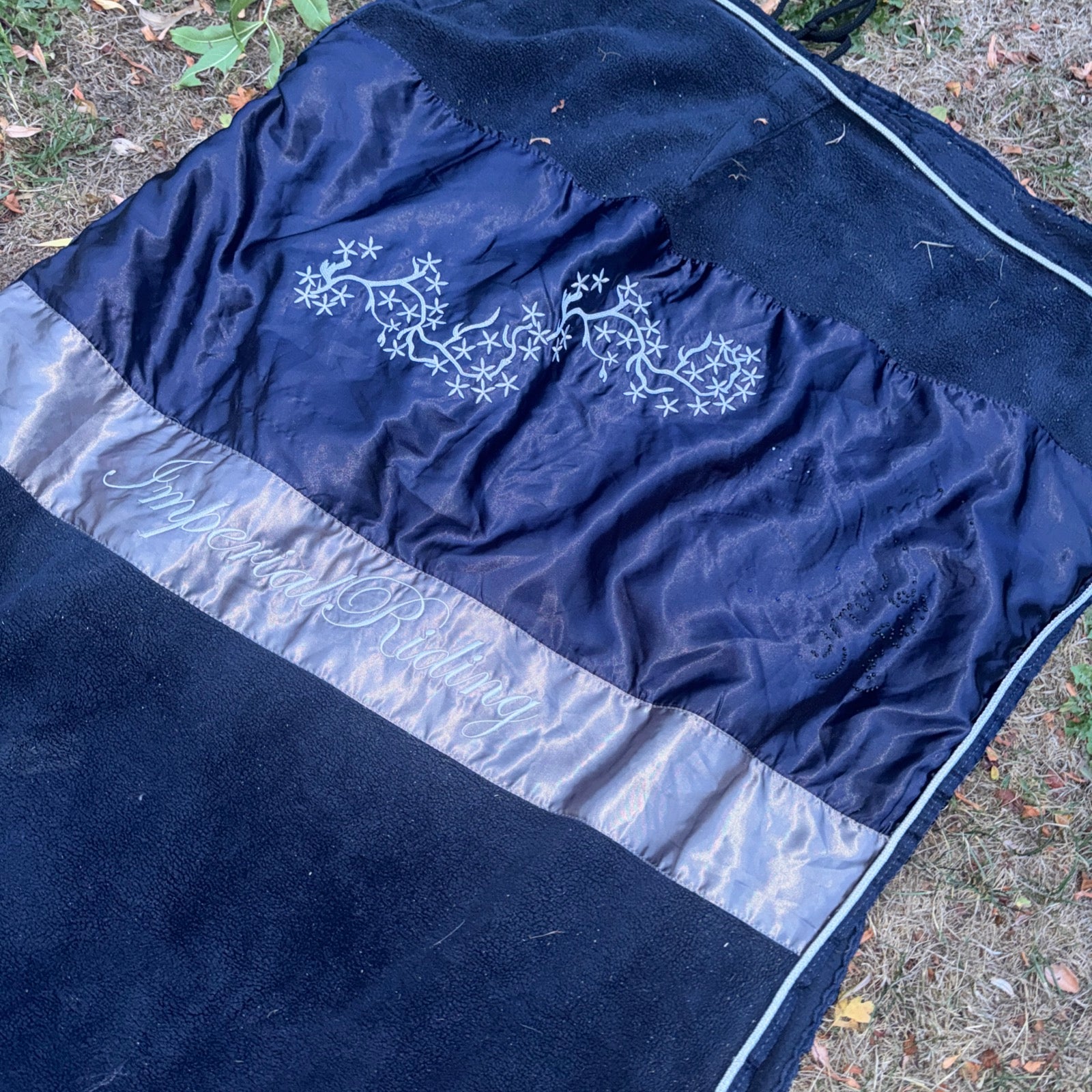 Imperial Riding Satin & Fleece Exercise Wrap Around Full Sheet