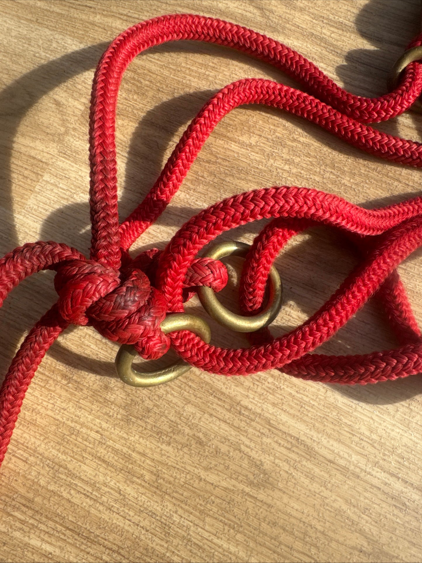 Be Nice Halter Red Large Pony Cob Medium Second Hand Tack