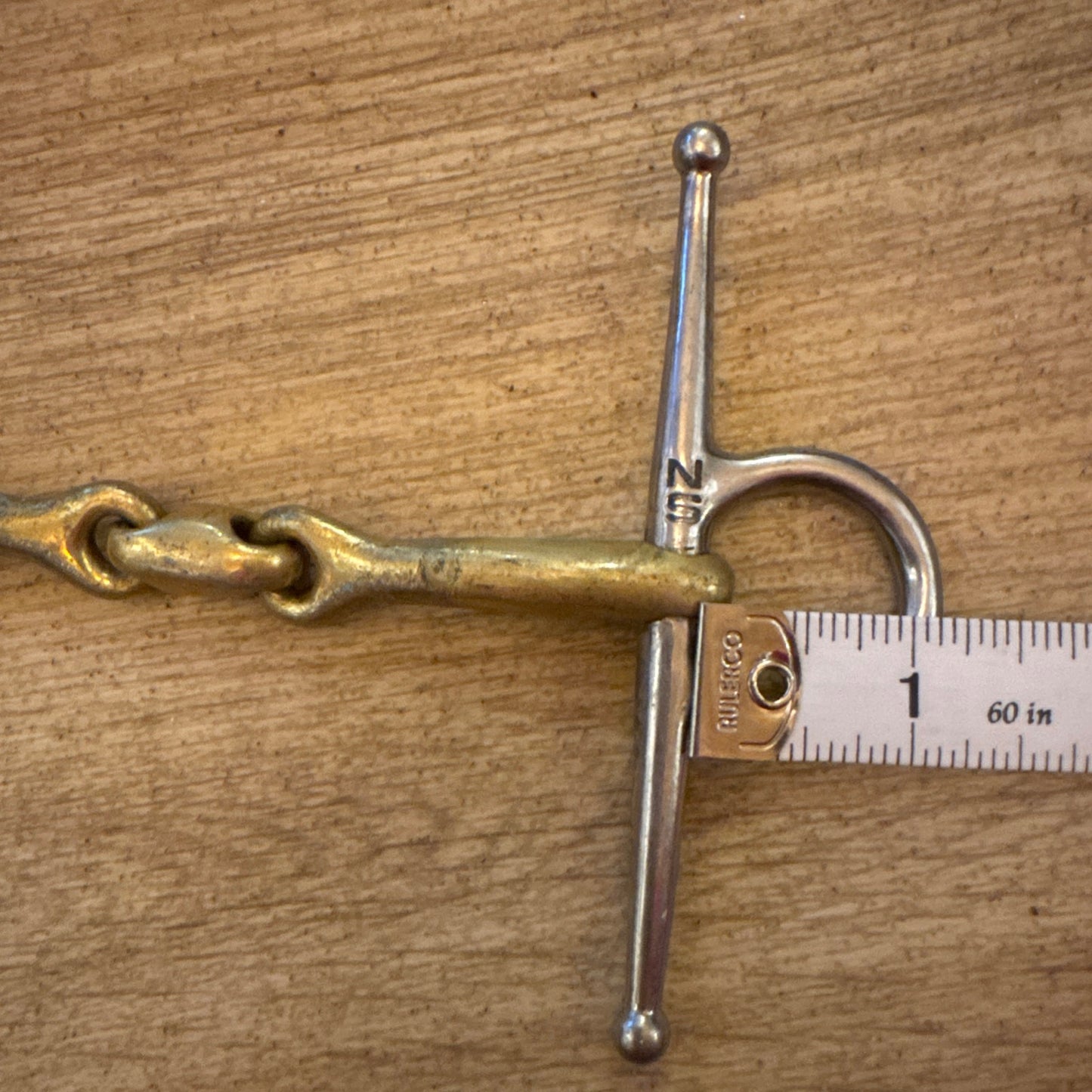 Neue Schule Pony Sized 4.5” Full Cheek Trans Angled Snaffle | Tiny Rings Tack
