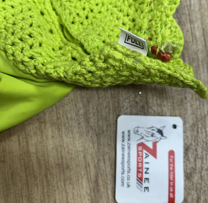 Zainee Full Size Lime Green Ears Ear Veil #10