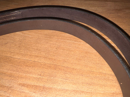 English Leather Havana Two Fold Girth 42” Pony Showing Show Ring Working Hunter