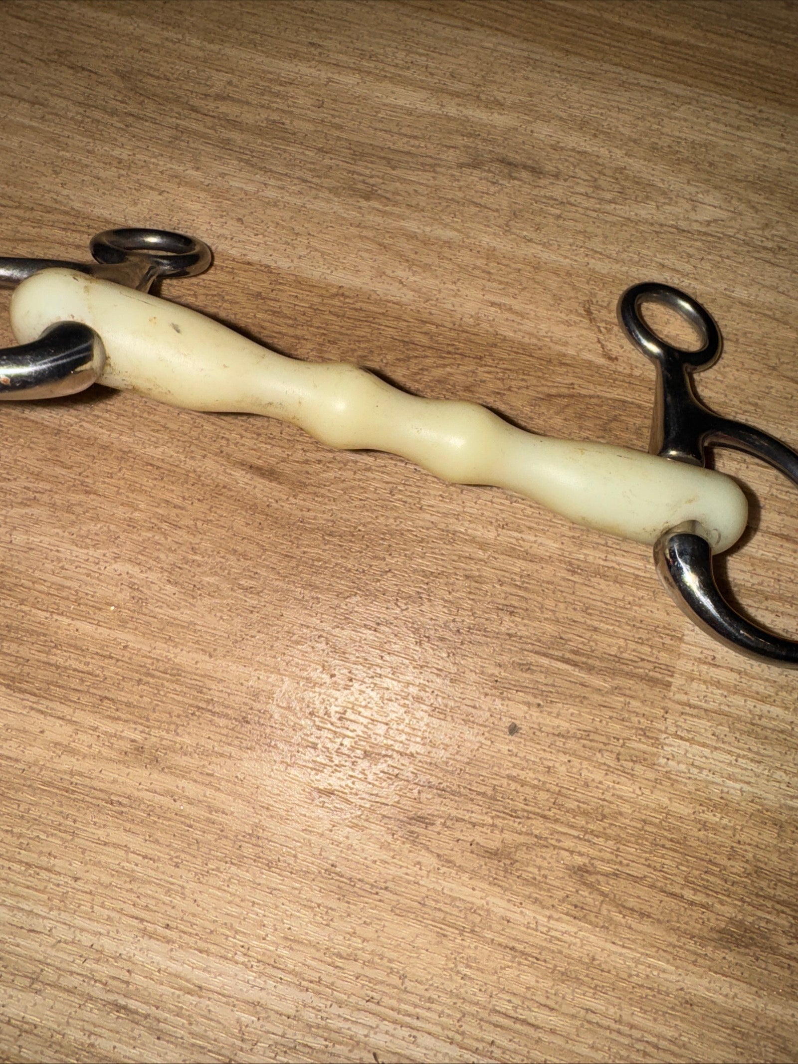 Genuine Happymouth 4.5” Hanging Cheek Snaffle