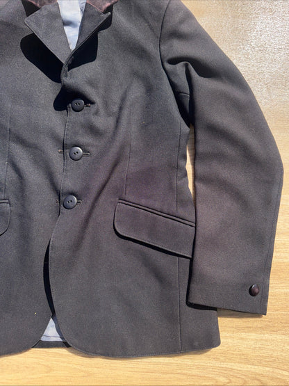 Mears Childs 28” Black Show Jacket British Top Brand Second Hand Horse Rider #98