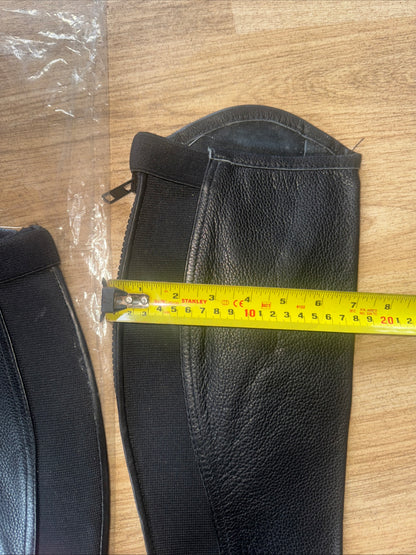 Riders Trend Ladies Extra Small TALL leather Chaps