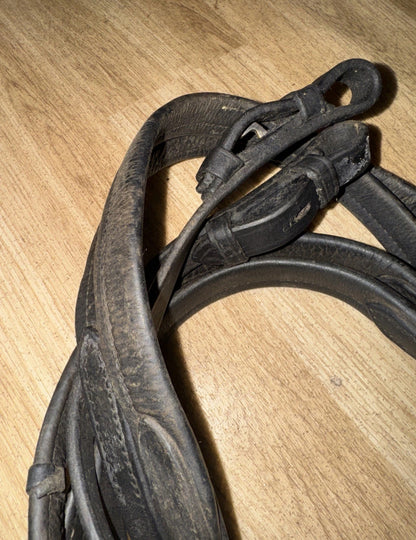 Softee Plain Leather Full Size Reins #67