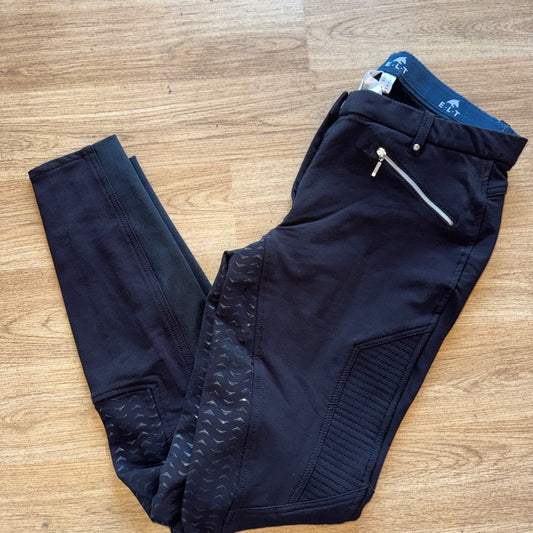 ELT Gel Seat Black Ladies 24” Breeches
